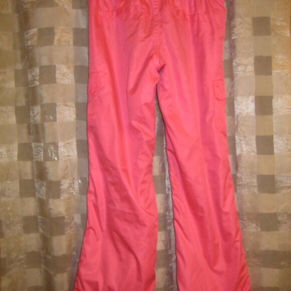 Old Navy Pink and Gray Fleece lined  snow Pants - Picture 6 of 6
